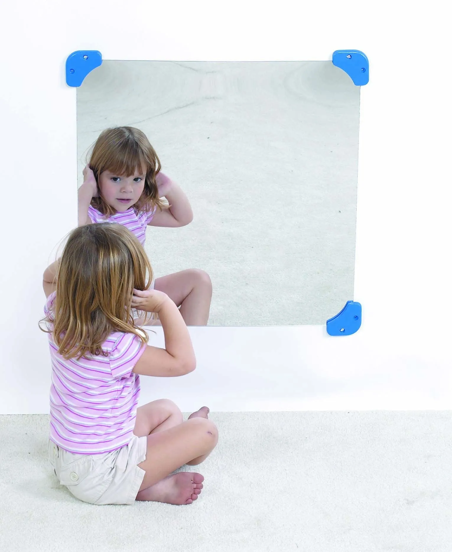 30" SQUARE FLAT MIRROR
