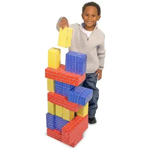 40pc Deluxe Jumbo Cardboard Blocks Ages 2 Years