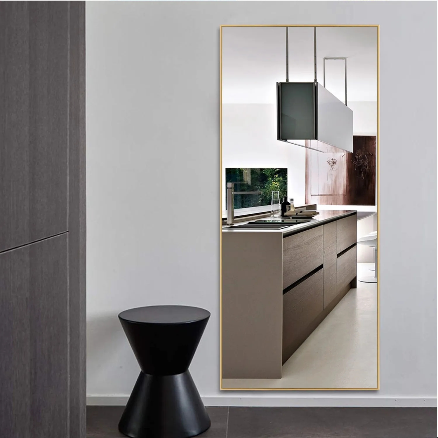 47-in H x 21-in W Wall Mirror