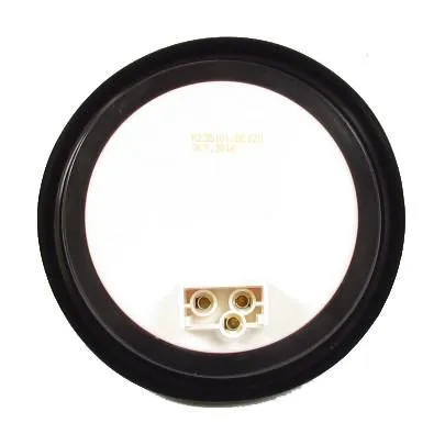 4" Red Round Tail/Stop/Turn Led Light With 17 Leds, Clear Lens And Chromed Reflector | F235103