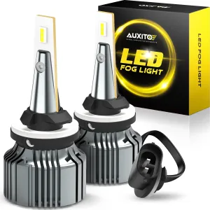 881 LED Bulb LED Fog Light Bulb, 6000 Lumen 6500K Extremely Bright Xenon White
