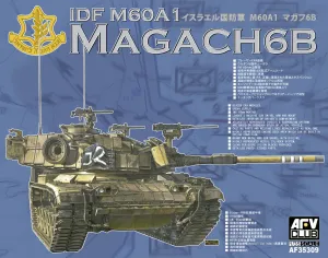 AFV Club Military 1/35 IDF M60A1 Magach 6B Tank Kit