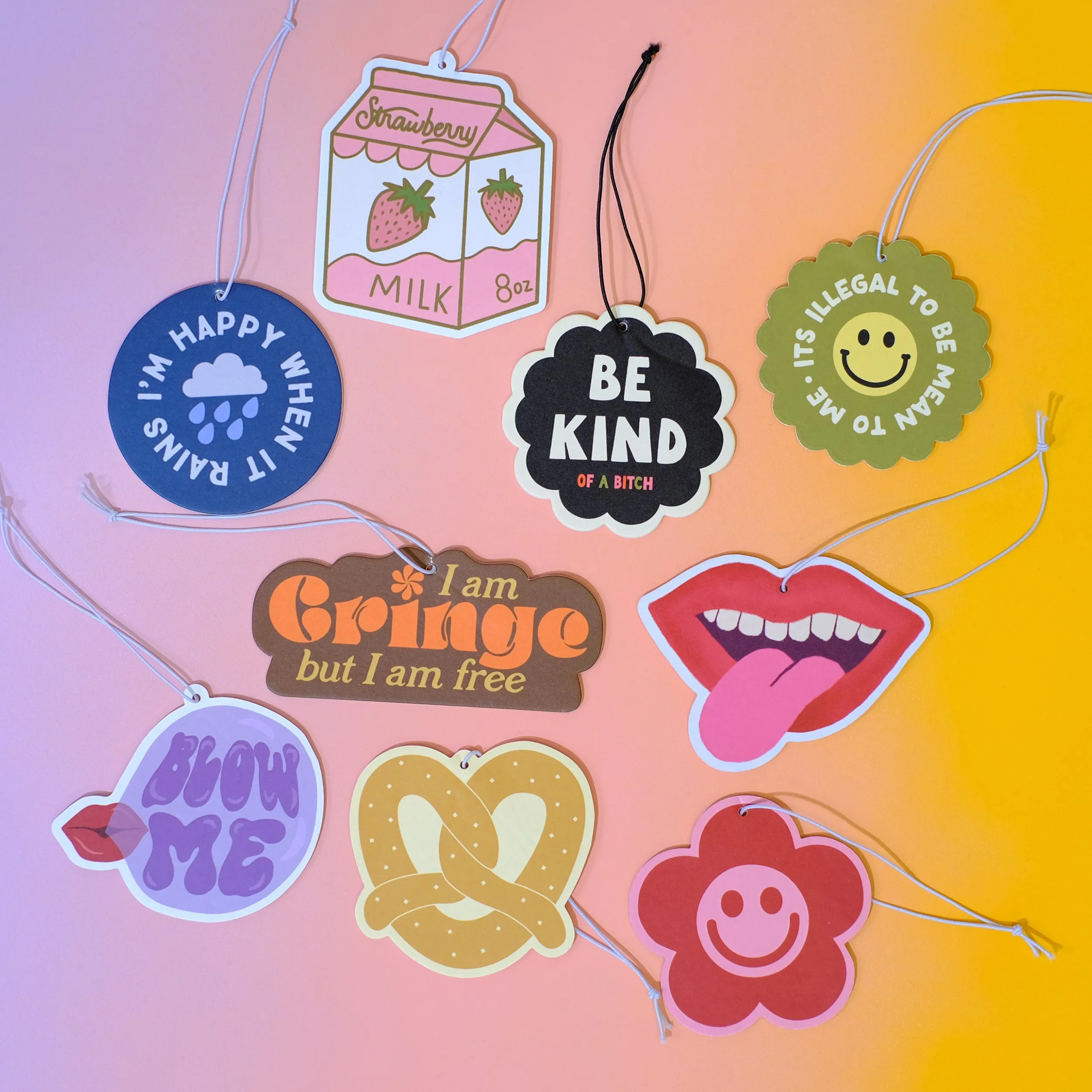 Air Freshener - Smiley Daisy