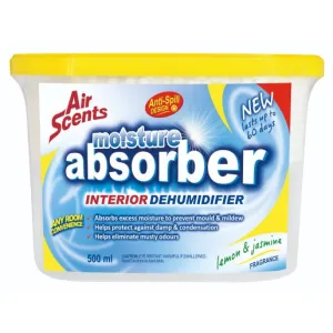 Air Scents Moisture Absorber Interior Dehumidifier 500 ml