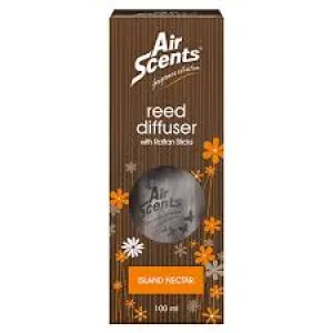 Air Scents Reed Diffuser With Rattan Sticks Island Nectar 100 ml