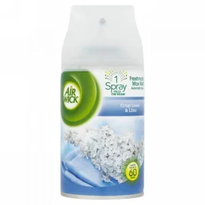 AIR WICK CRISP LINEN & LILAC AIR FRESHENER 250ML