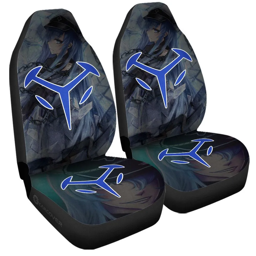 Akame Ga Kill Esdeath Car Seat Covers Custom Anime Car Accessories