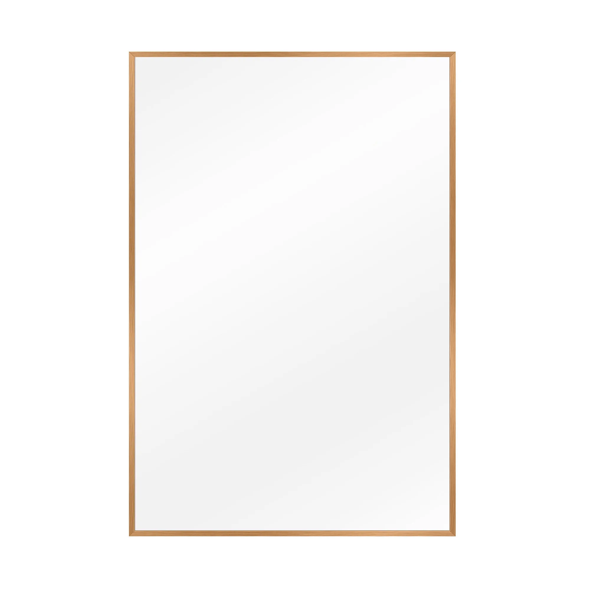 Aluminum Framed Contemporary Bathroom Vanity Wall Mirror