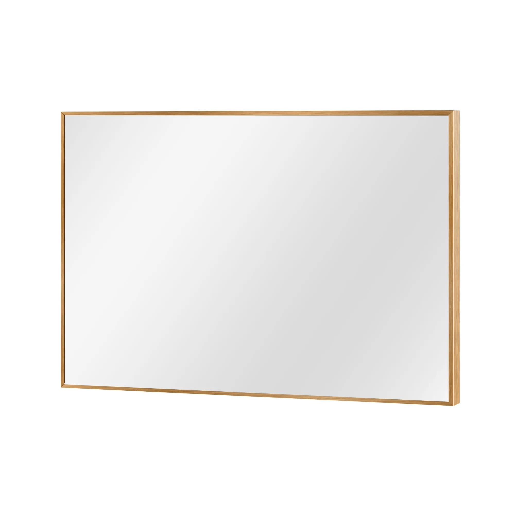 Aluminum Framed Contemporary Bathroom Vanity Wall Mirror