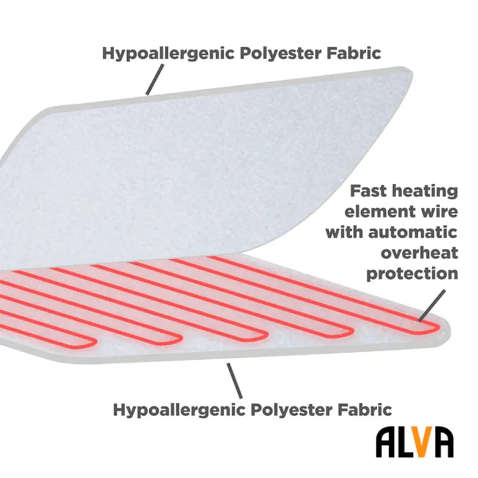 ALVA King Tie-Down Electric Blanket