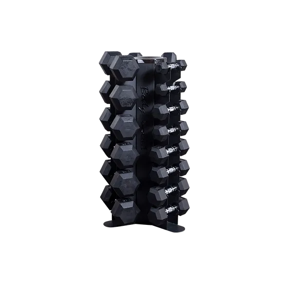 Body-Solid 3-Sided Vertical Dumbbell Rack