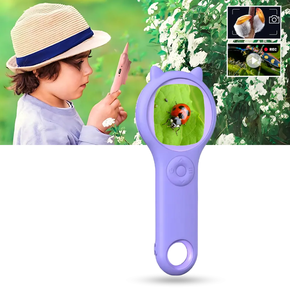 Clear Visibility Portable Microscope