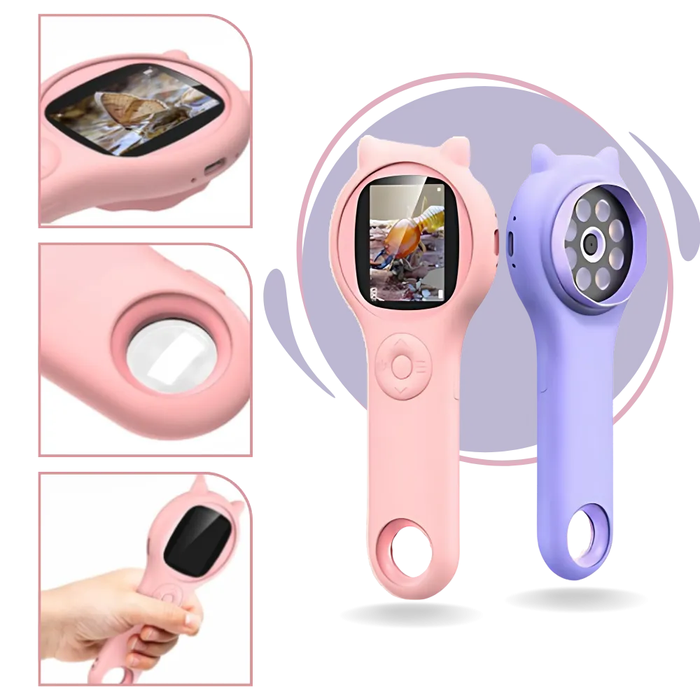 Clear Visibility Portable Microscope