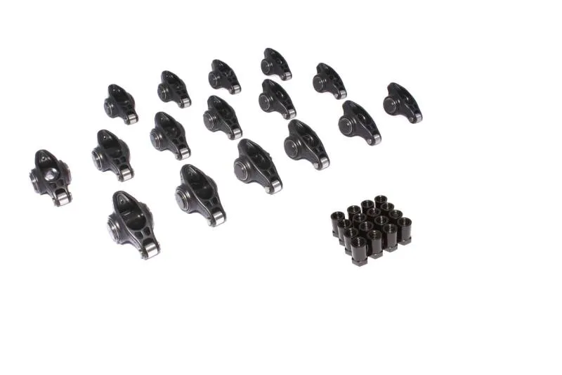 Comp Cams Ultra Pro Magnum Full Roller Rocker Arm - 3/8 in Stud Mount - 1.52 Ratio - Chromoly - Small Block Chevy - Set of 16 1601-16