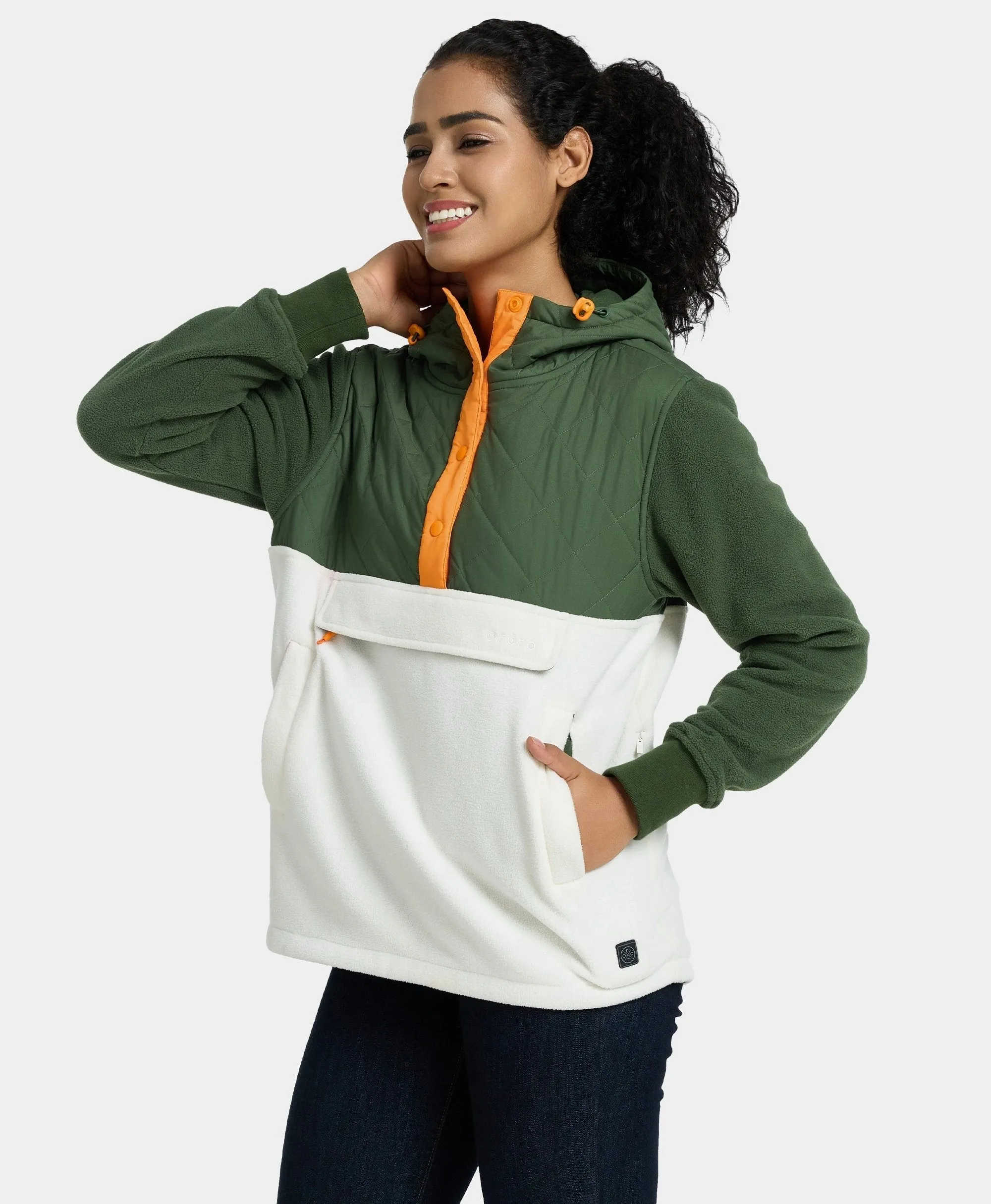 Daybreak Women's Colorblock Heated Anorak (Apparel Only)