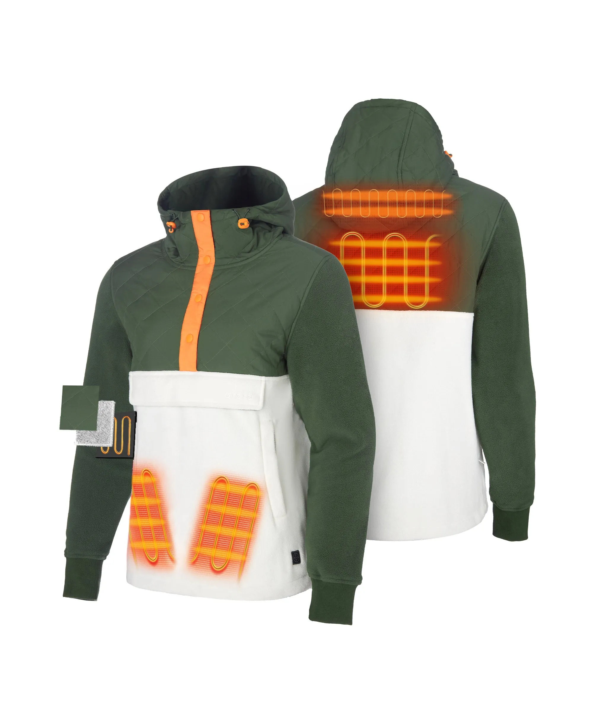 Daybreak Women's Colorblock Heated Anorak (Apparel Only)