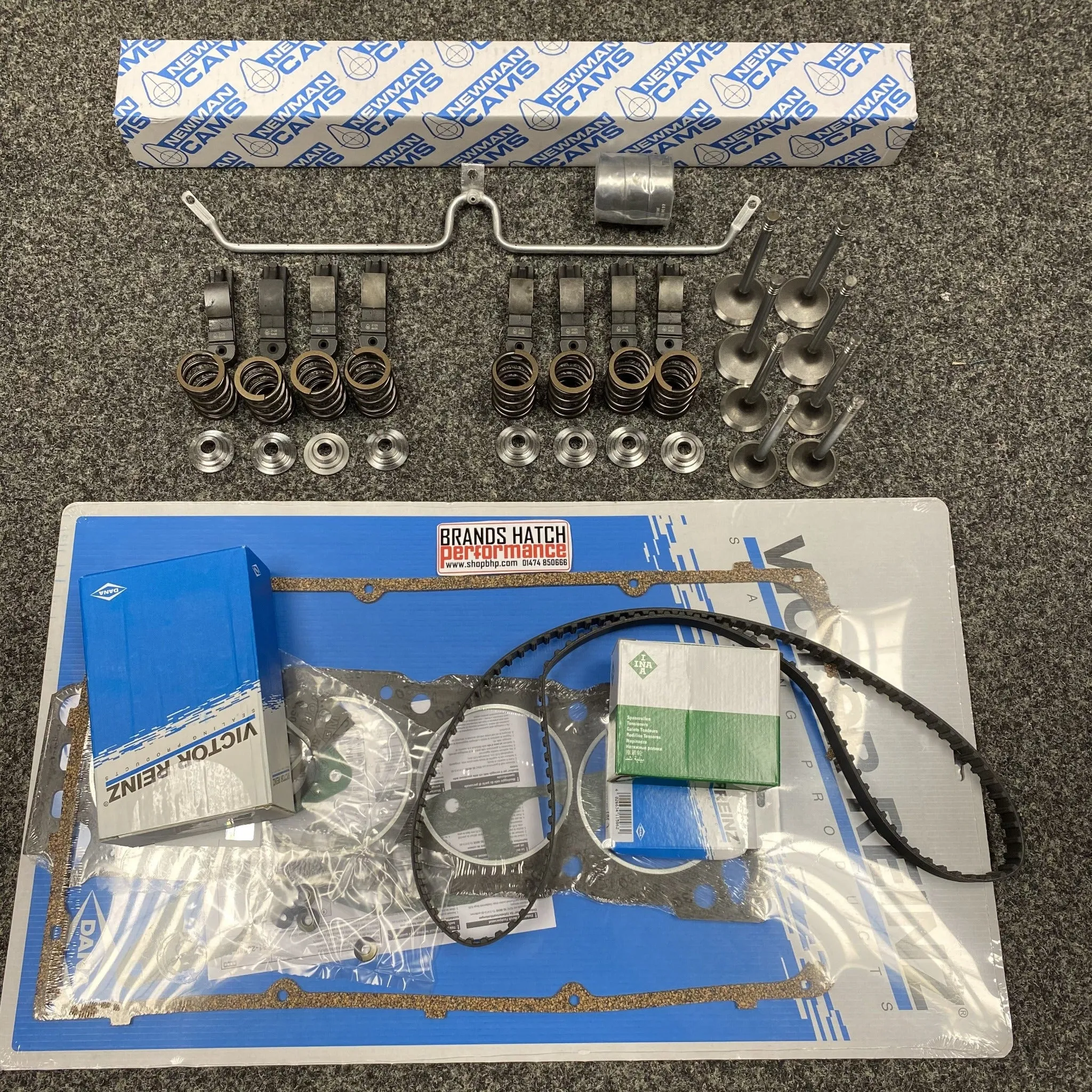 FORD Pinto 2.0 SOHC BHP30 Head Rebuild Kit - BHP30 Newman Cams & Timing Belt Kit