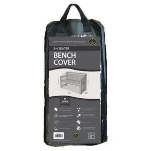 Garland Black 3-4 Seat Bench Cover - W1496