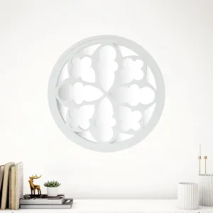 Home Centre Reflection Classic Polypropylene Round Decorative Wall Mirror - 50.5cm
