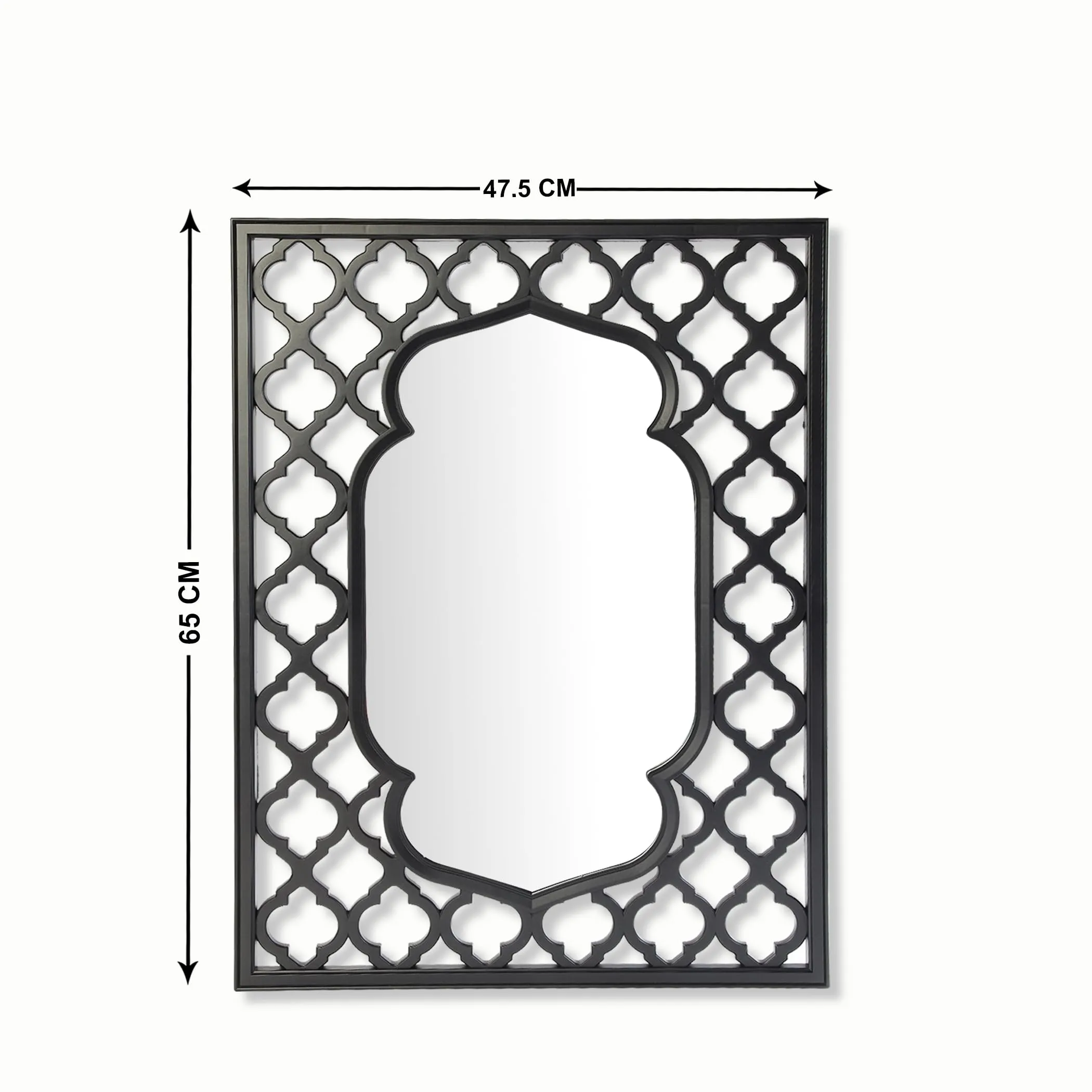 Home Centre Reflection Neo Polypropylene Decorative Wall Mirror - 47.5x65cm