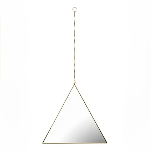 Home Centre SS24 Corsica Set of 3 Triangle Mirrors 25X22.5CM GLD
