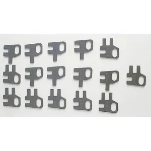 Isky Cams Adjustable Guide Plates - SB Chevy - Set of 8
