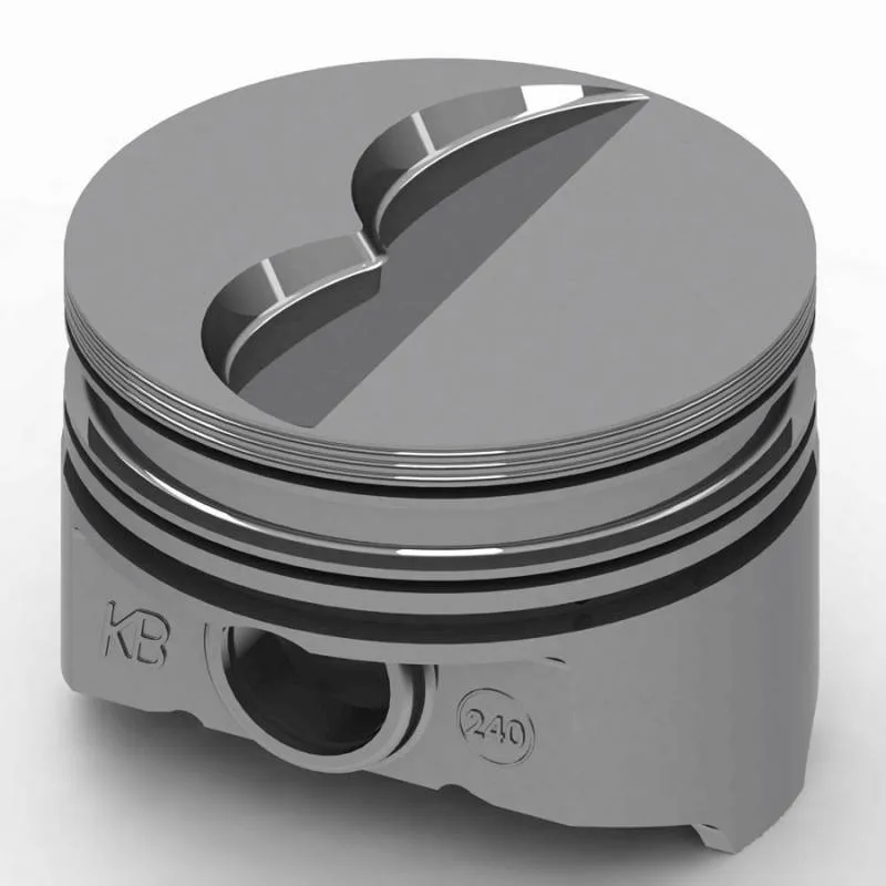 KB Performance Pistons KB Series Piston Hypereutectic 4.372" Bore 5/64 x 5/64 x 3/16" Ring Grooves - Minus 5.0 cc