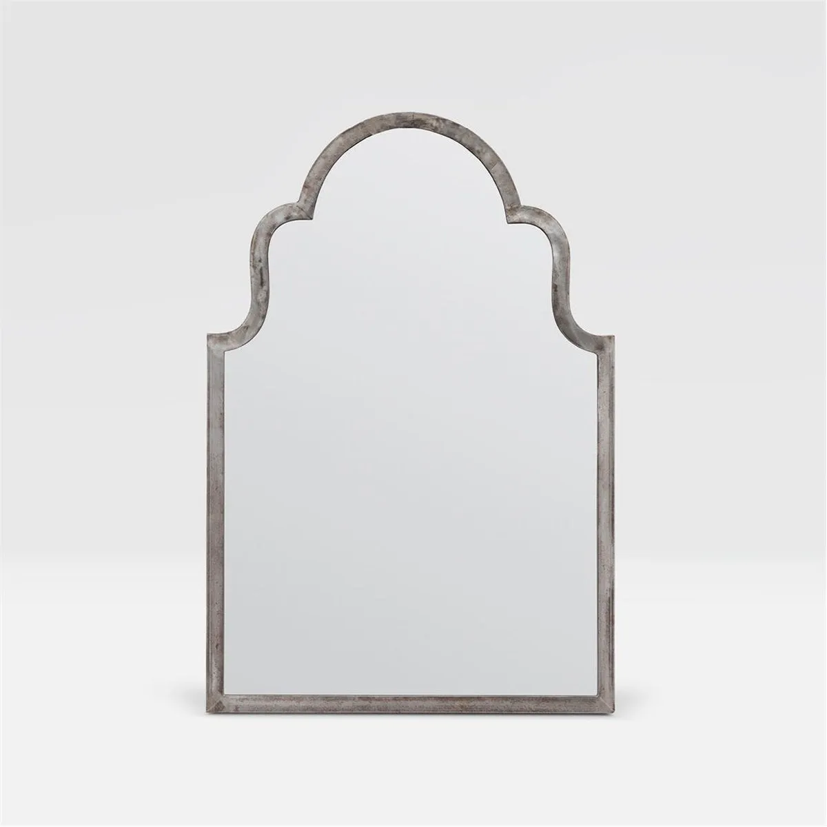 Made Goods Bennett Aged Steel Metal Mirror