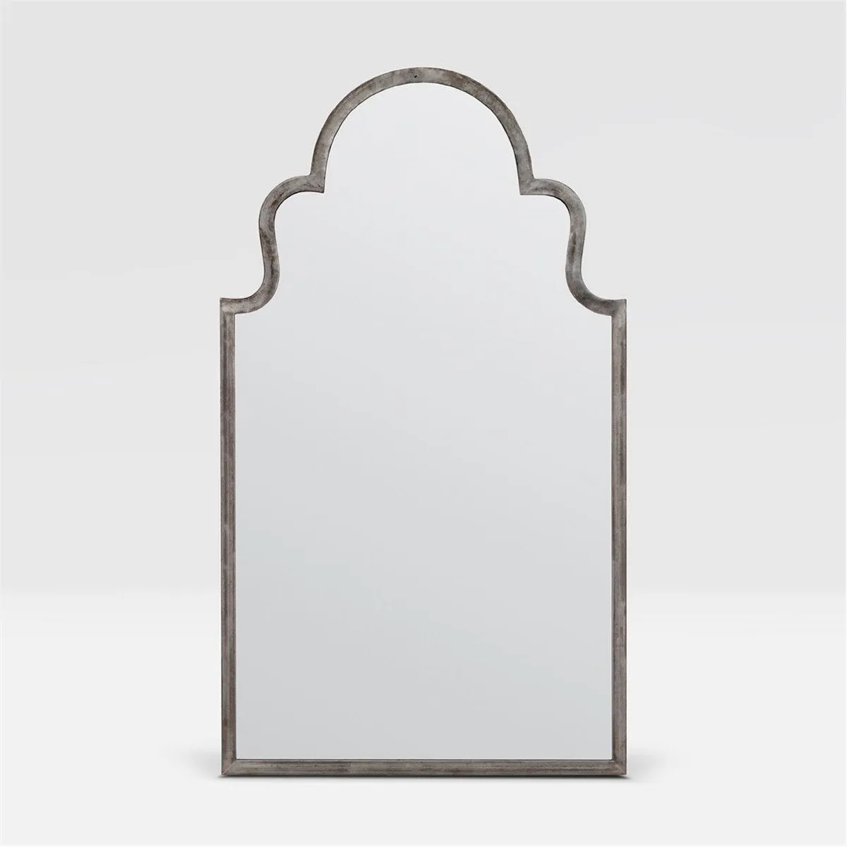 Made Goods Bennett Aged Steel Metal Mirror