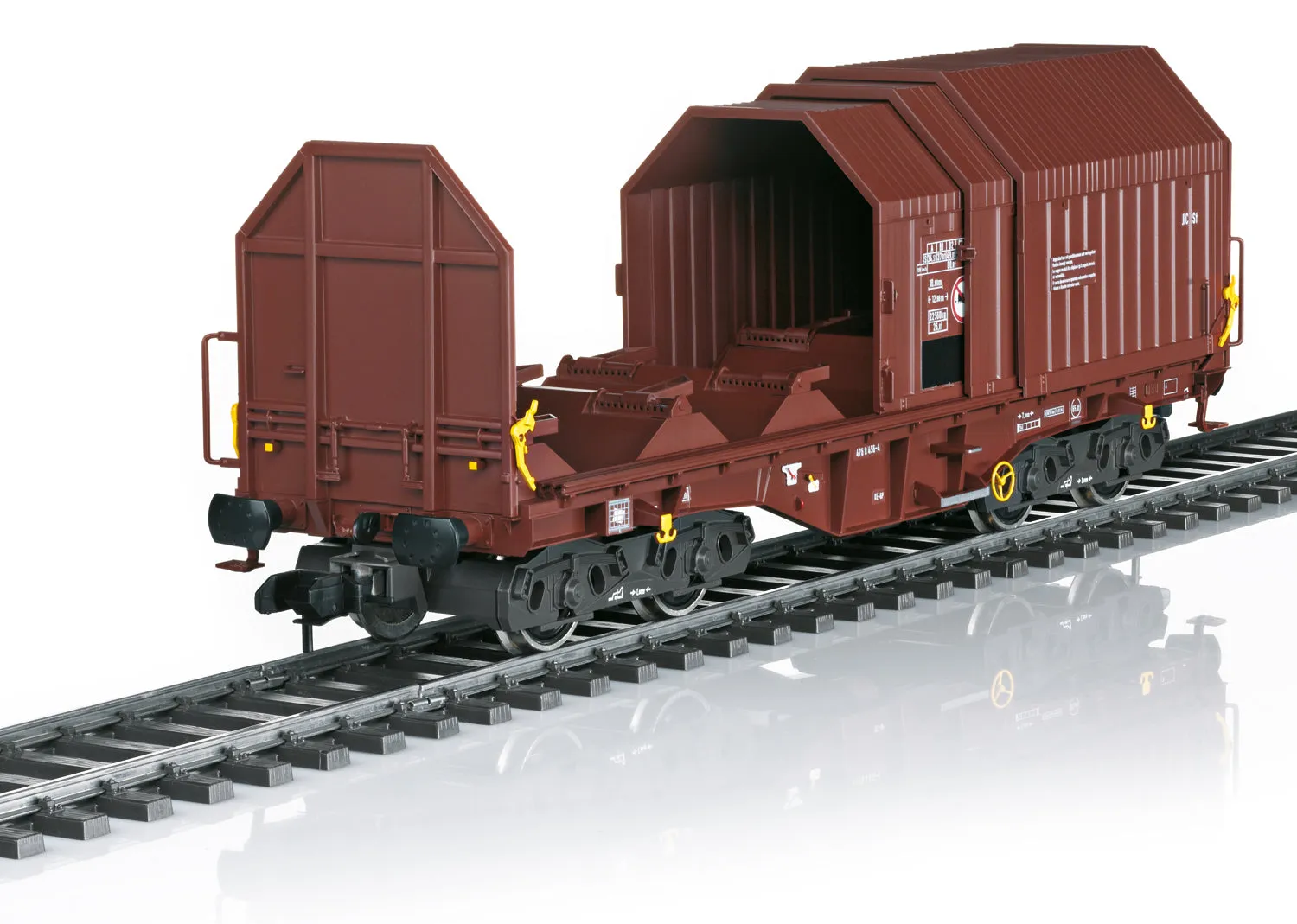 Marklin 1 58784 DB Flat Car with Telescoping Covers  2023 New Item