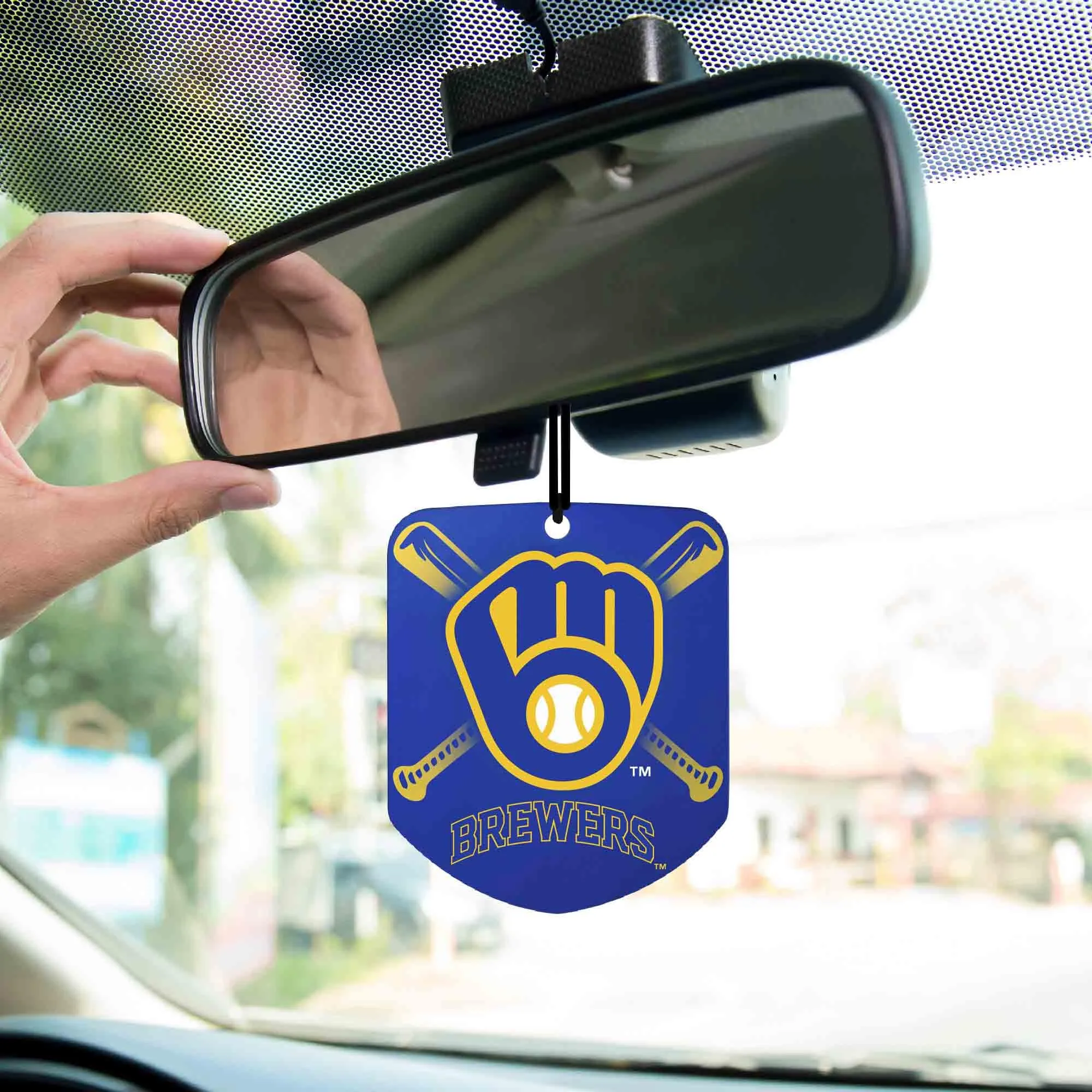 Milwaukee Brewers 2 Pack Air Freshener