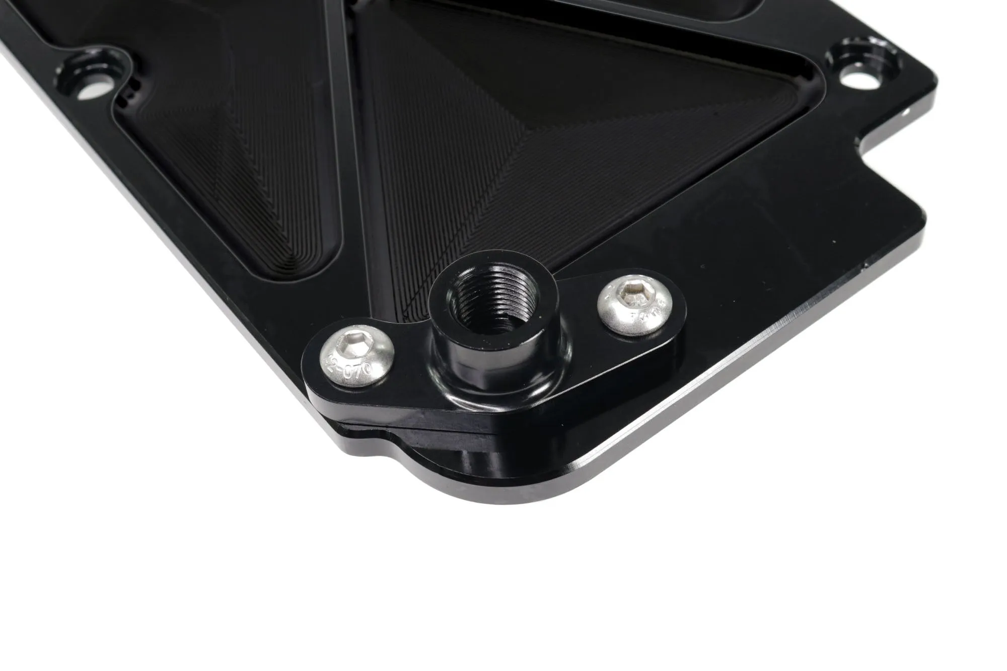 Motion Billet Gen 4 Billet Valley Cover (Black Anodized) 10-10033BLK