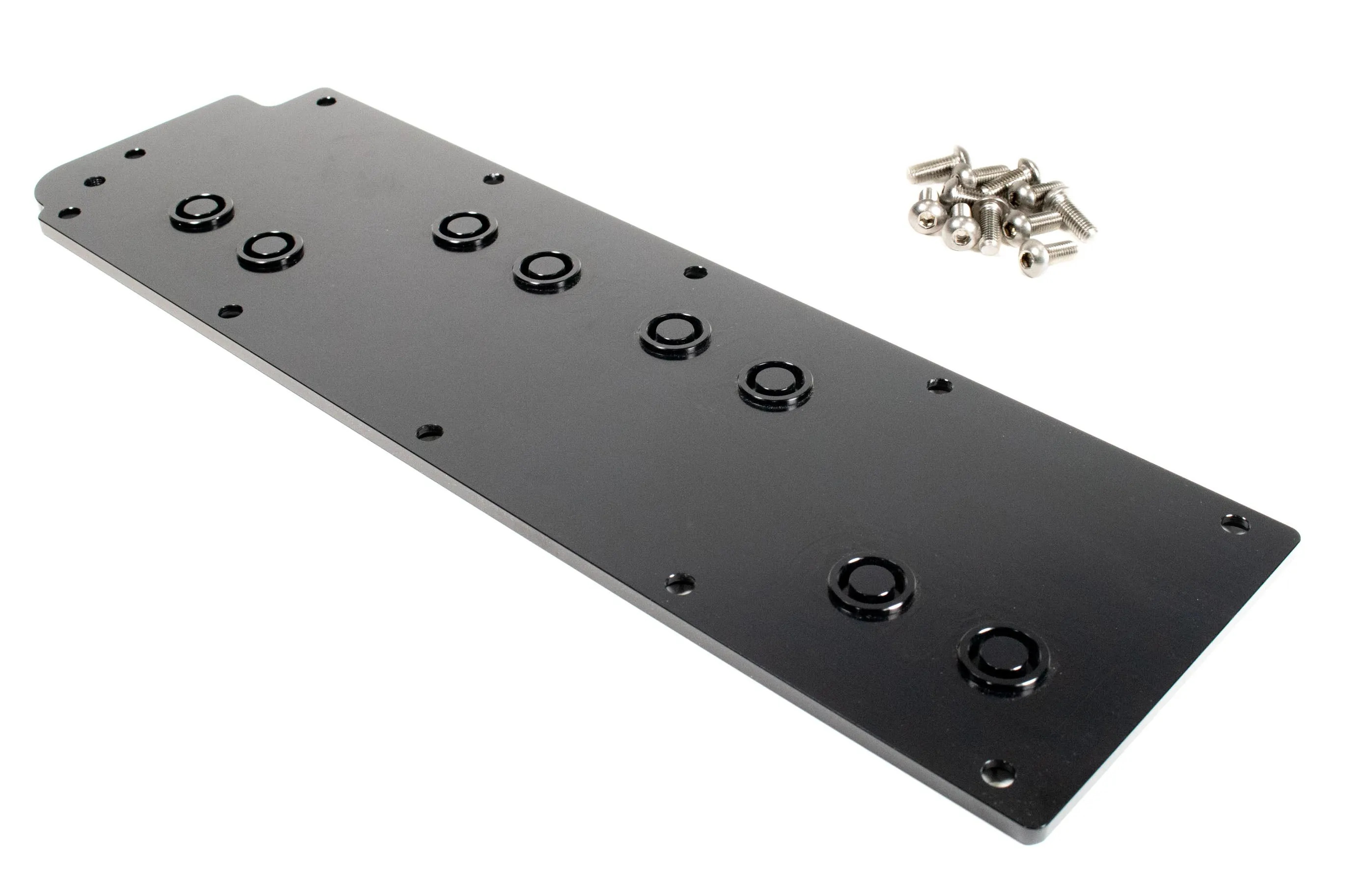 Motion Billet Gen 4 Billet Valley Cover (Black Anodized) 10-10033BLK