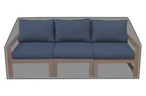 Newport Teak Outdoor Sofa WeatherMAX Outdoor Weather Cover