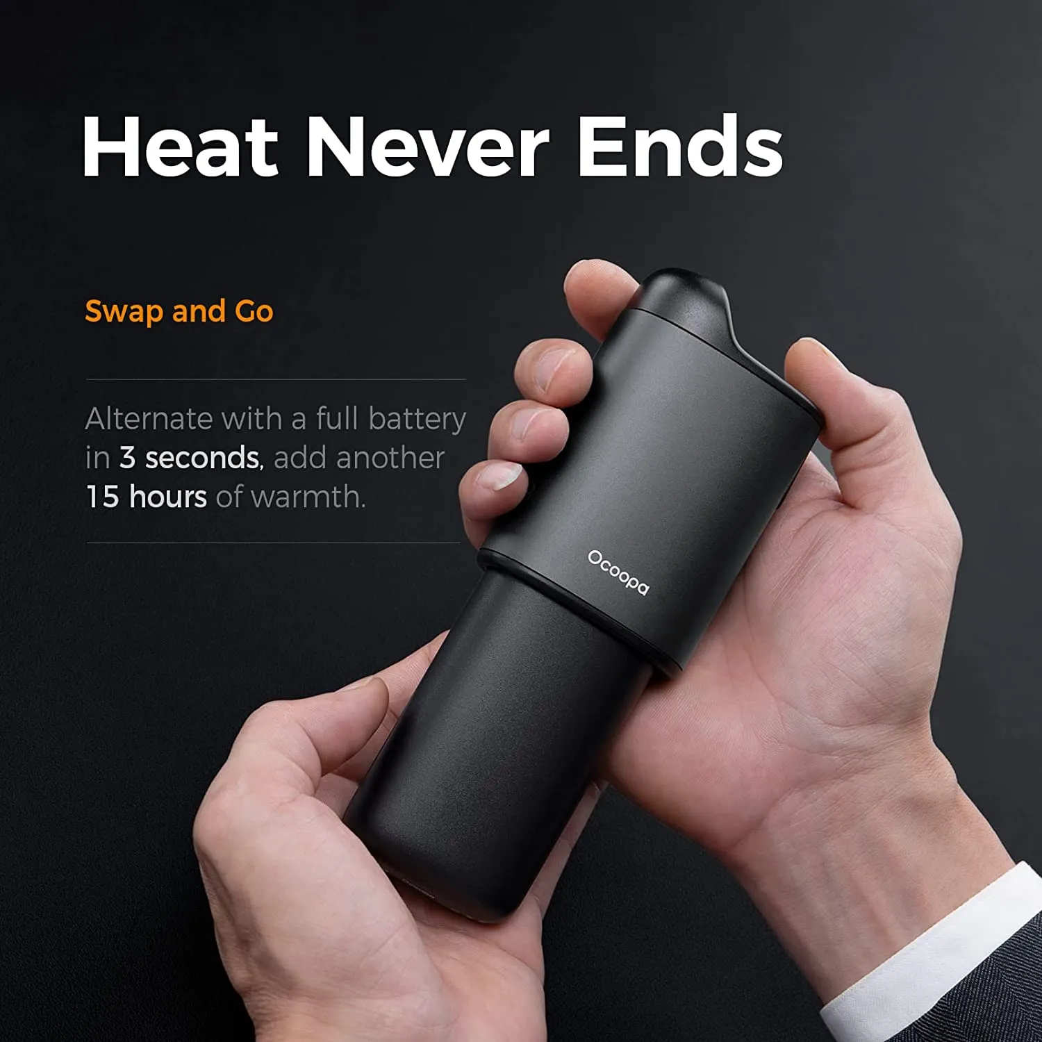 OCOOPA Union 5s - 10,000mAh Detachable Hand Warmer