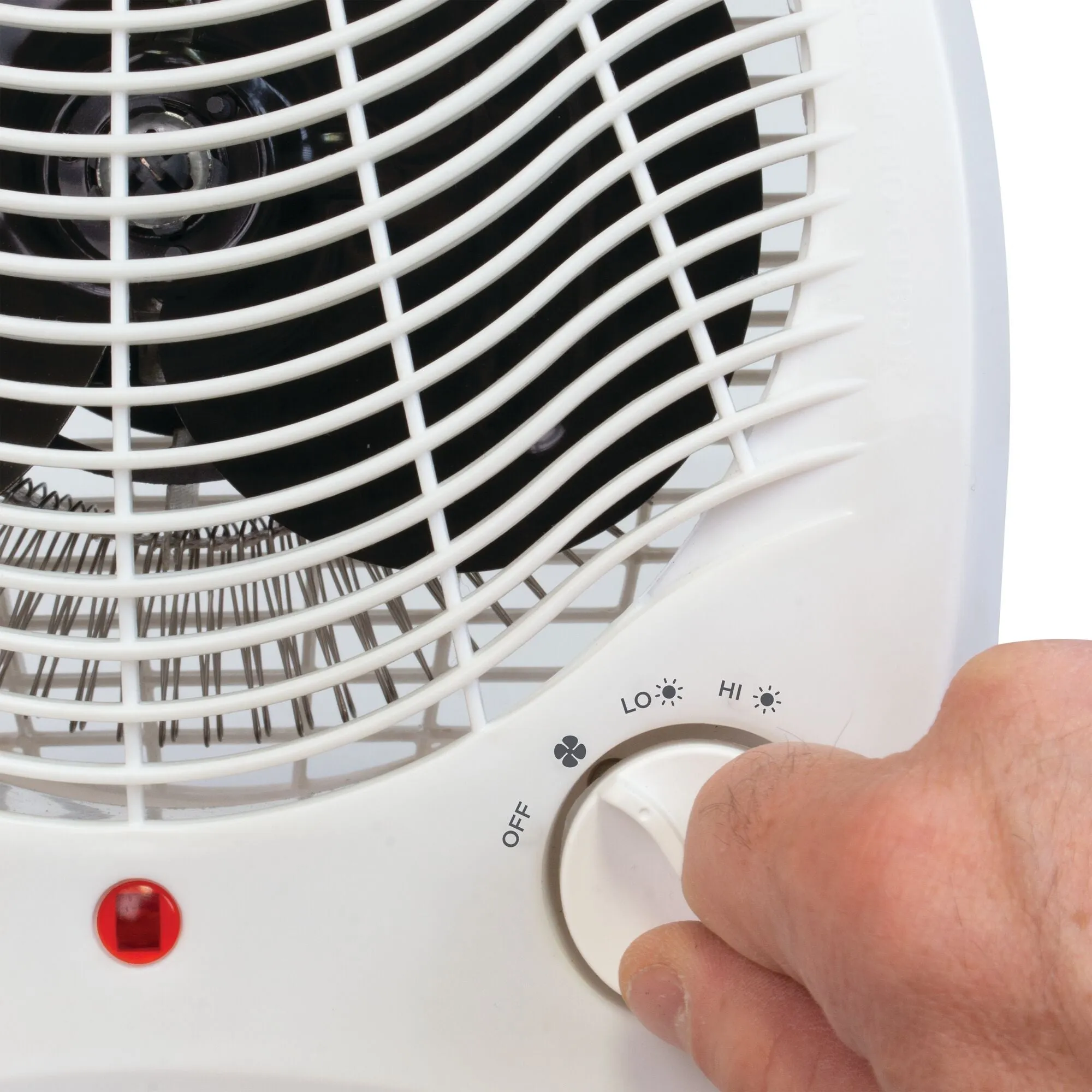 Personal Desktop Heater, White