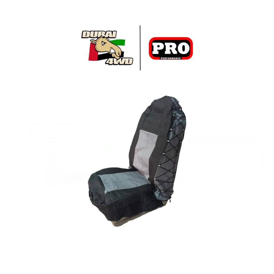 PRO PERFORMANCE - SEAT COVER | BLACK/GREY