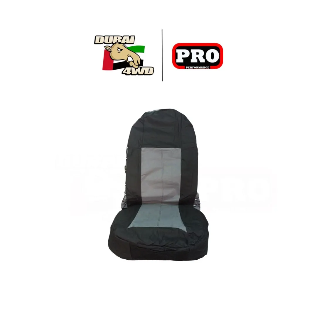 PRO PERFORMANCE - SEAT COVER | BLACK/GREY