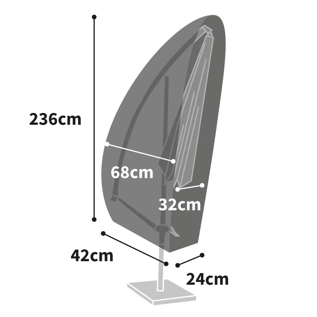 Protector 5000 Cantilever Cover - Storm Black