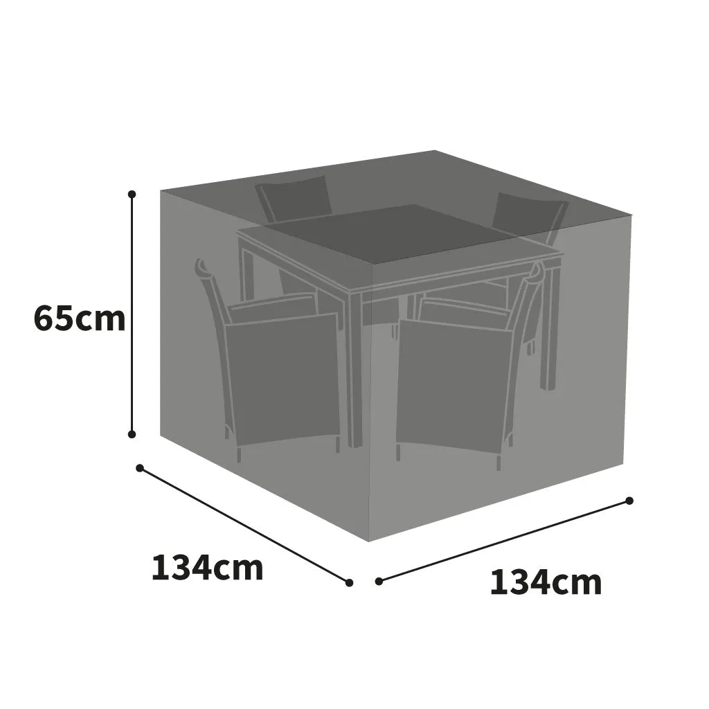 Protector 6000 4 Seater Cube Set Cover Extra Large - Storm Black