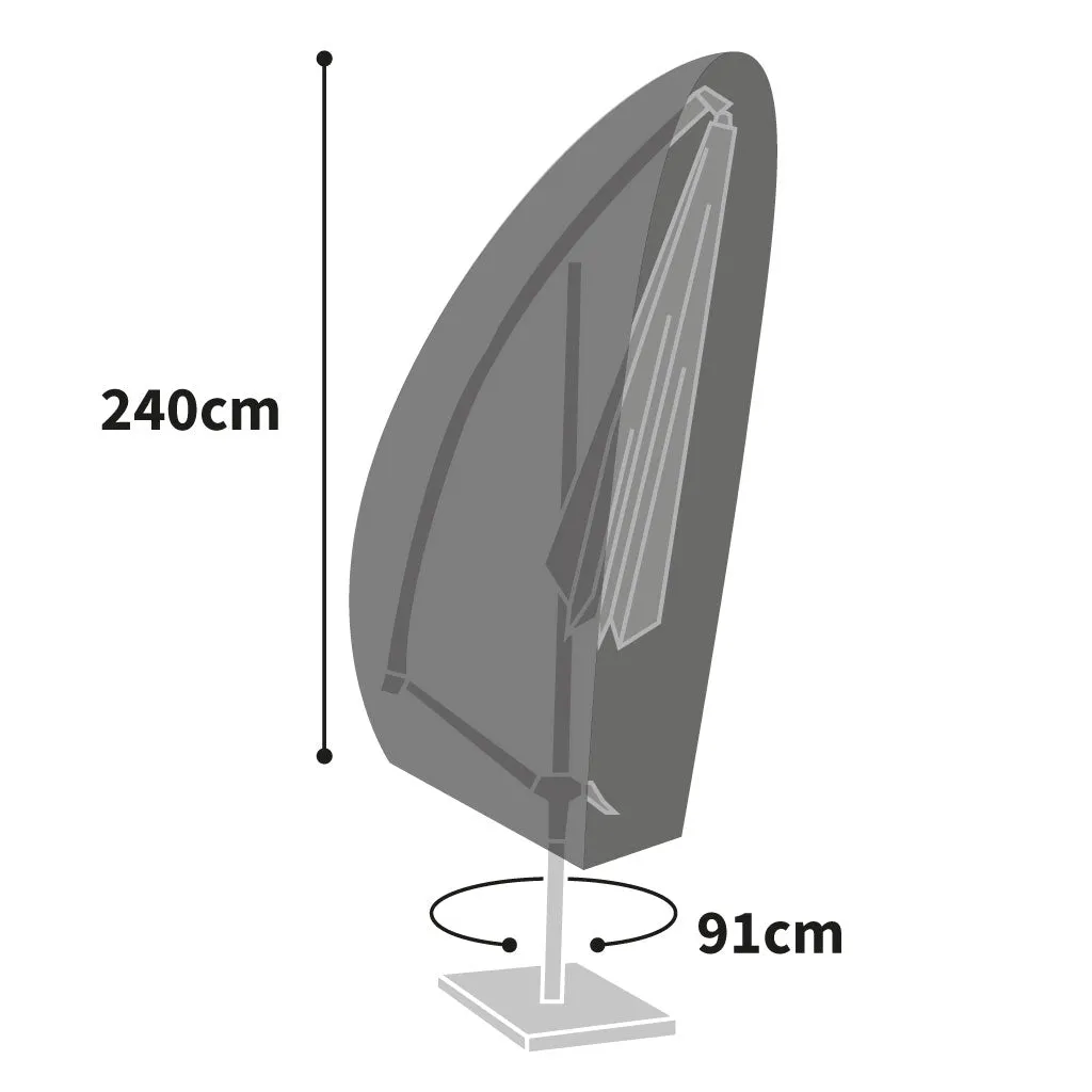 Protector 6000 Cantilever Cover - Storm Black