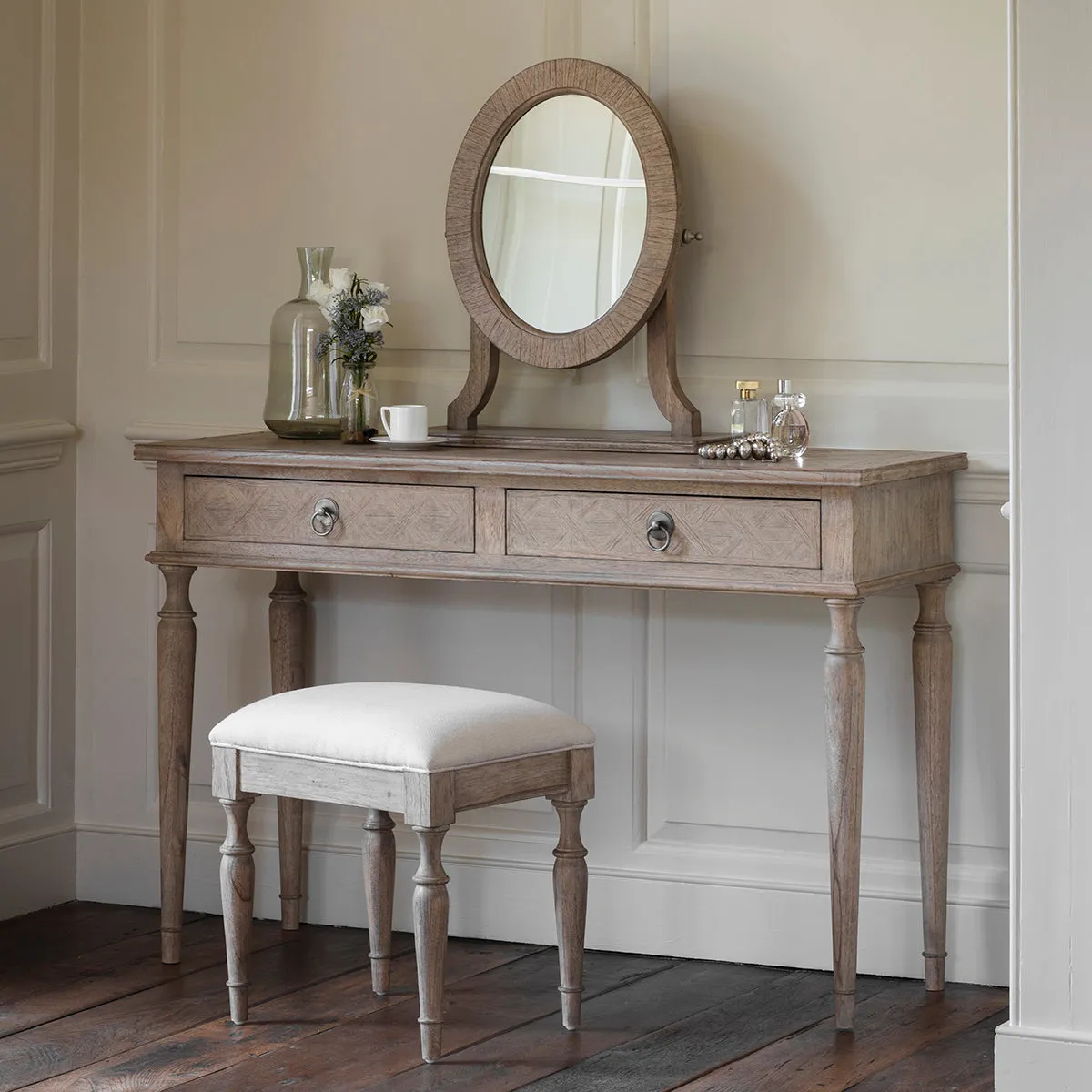 Provence Oval Dressing Table Mirror