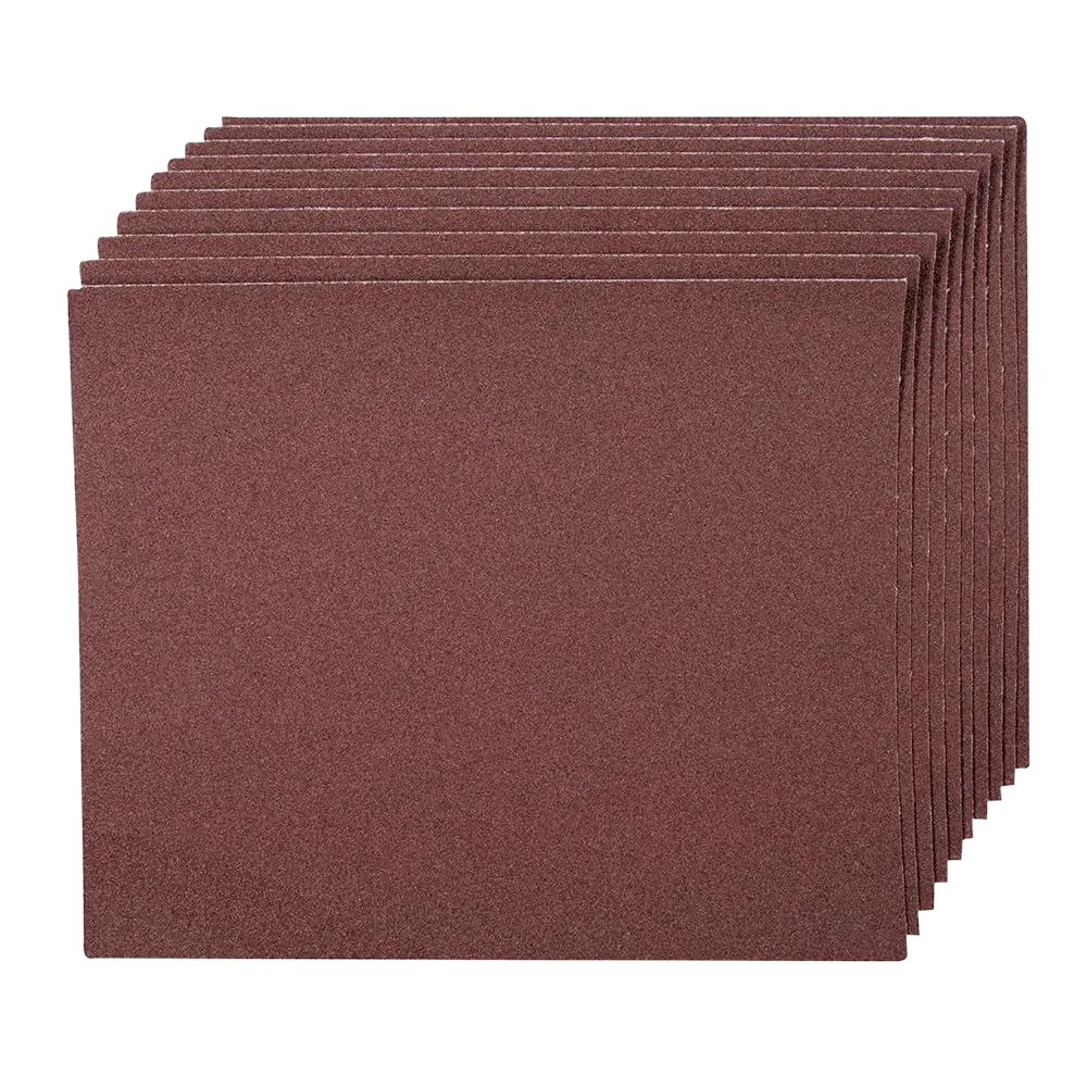 Silverline Emery Cloth Sheets 10pk