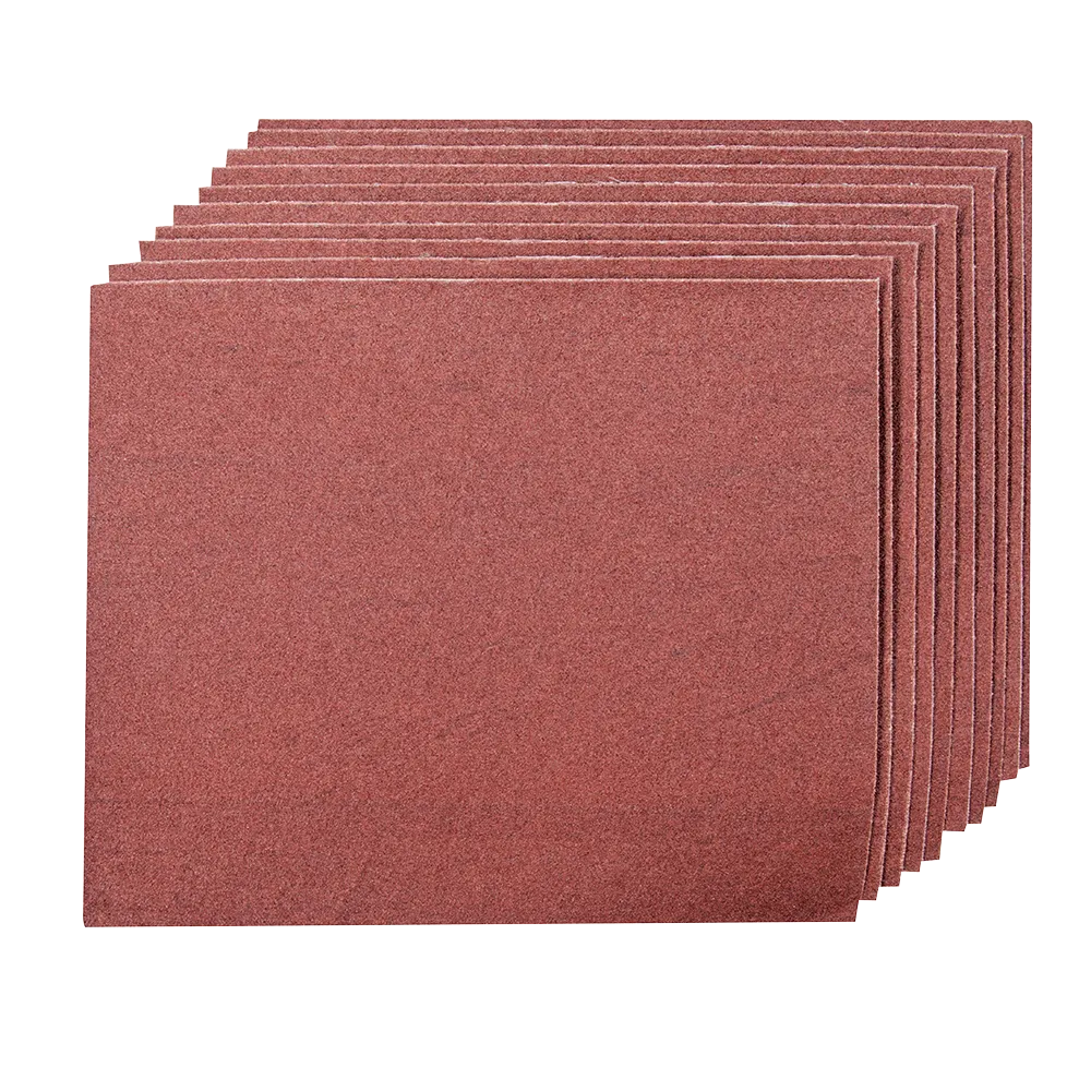 Silverline Emery Cloth Sheets 10pk