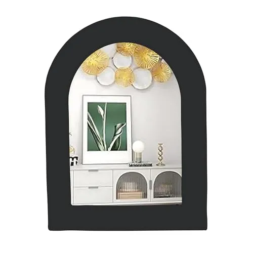 Sleek Bathroom/Basin Mirror | Wall Mounted Mirror for Home, Bedroom, Bathroom Reflective Surface (16X20)