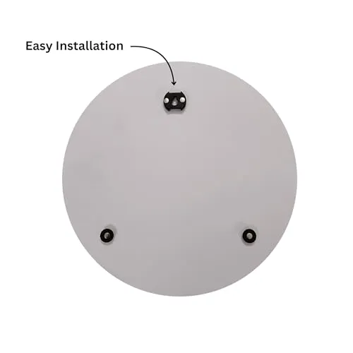 Sleek Round Bathroom/Basin Mirror | Wall Mounted Mirror for Home, Bedroom and Bathroom Reflective Surface | Ideal for Modern Bathrooms (16X20)