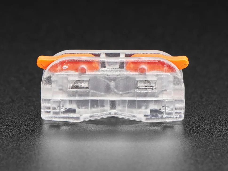 Snap Action 1-to-1 Wiring Block Connector - Pack of 5