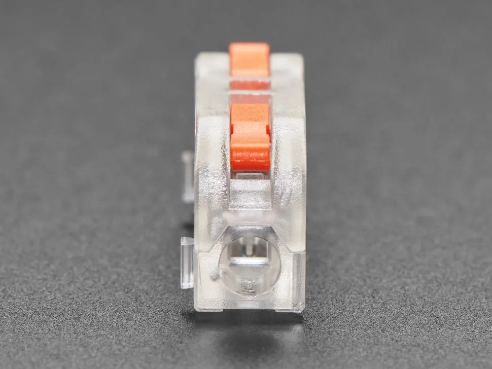 Snap Action 1-to-1 Wiring Block Connector - Pack of 5