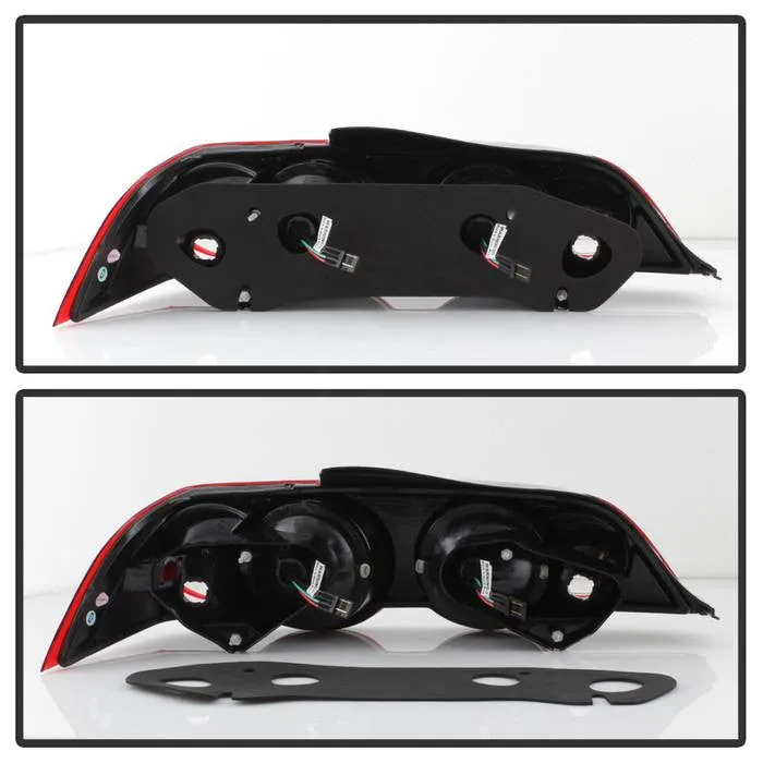 Spyder Acura 02-04 RSX LED Tail Lights Red