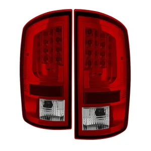 Spyder Dodge 03-06 Ram 1500 2500 3500 V2 LED Tail Lights Red